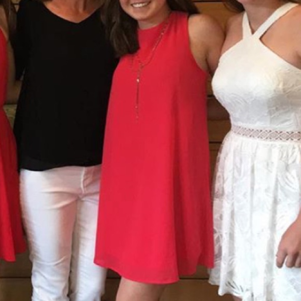 CORAL LULUS DRESS
